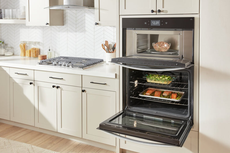 Whirlpool 5.7 Cu. Ft. Smart Combination Wall Oven with Air Fry - WOEC7027PZ