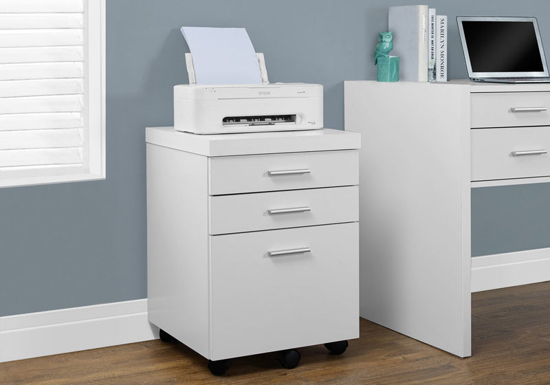 Bruno Filing Cabinet - White 