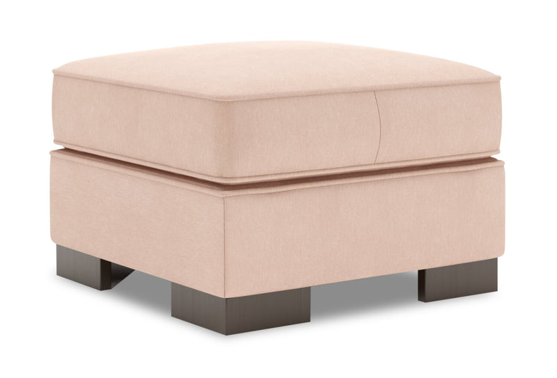 Sofa Lab Track Ottoman - Pax Rose