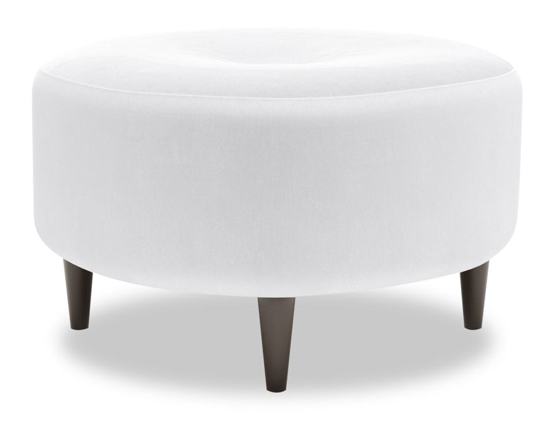 Sofa Lab The Curve Ottoman - Pax Ice