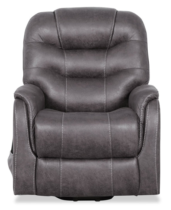 Landon Power Lift Recliner – Dark Grey
