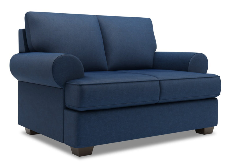 Sofa Lab Roll Loveseat - Pax Navy