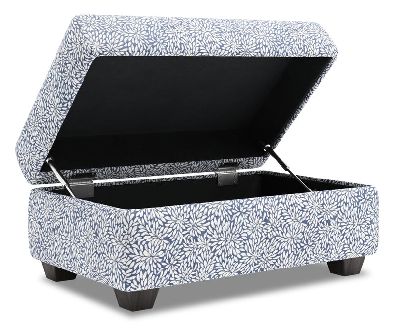 Sofa Lab The Trunk Ottoman - Cadet
