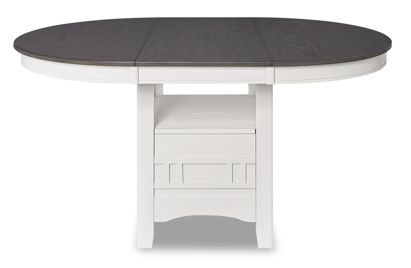 Dena Dining Table - White and Grey