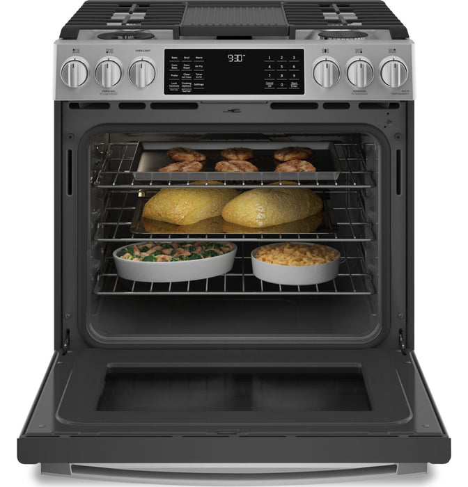 GE Profile 5.7 Cu. Ft. Dual Fuel Range - PC2S930YPFS
