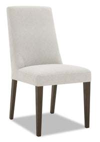 Cora Dining Chair with Polyester Fabric - Taupe 