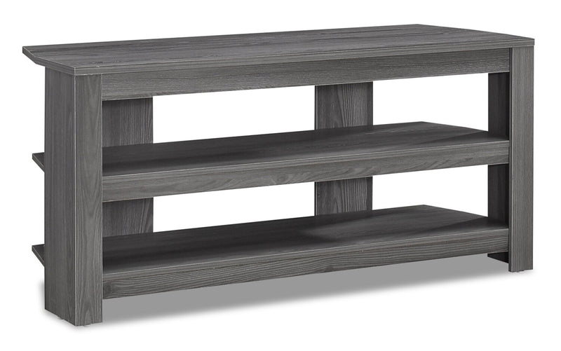 Ira 42” Corner TV Stand - Grey