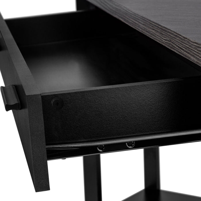 Christiana Corner Desk - Black/Grey