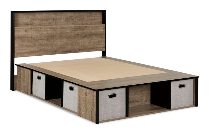 Everley Full Storage Bed
