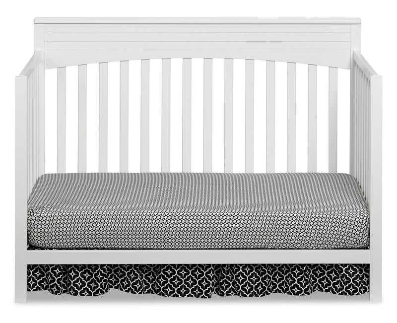 Harper 4-in-1 Convertible Crib - Snow White