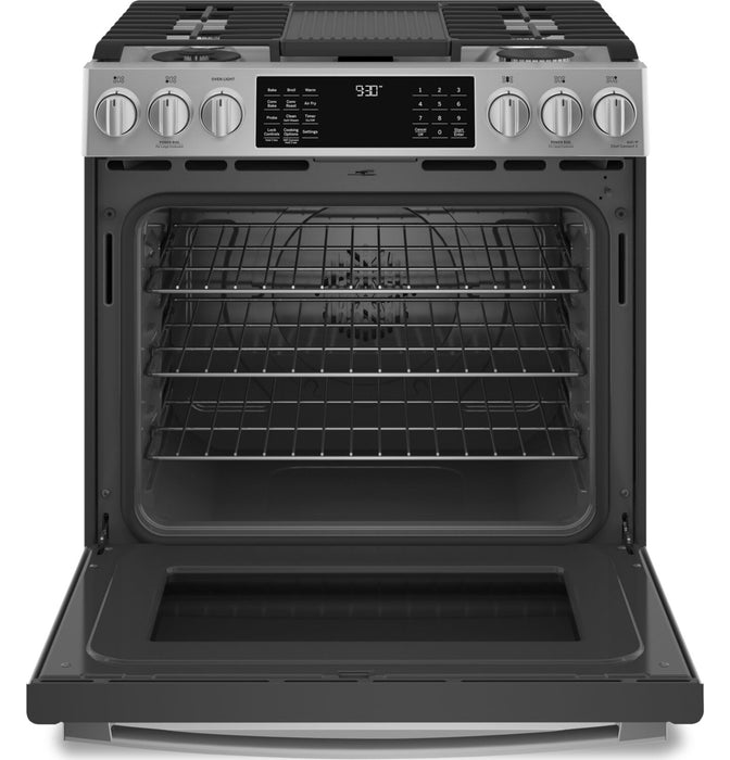GE Profile 5.7 Cu. Ft. Dual Fuel Range - PC2S930YPFS