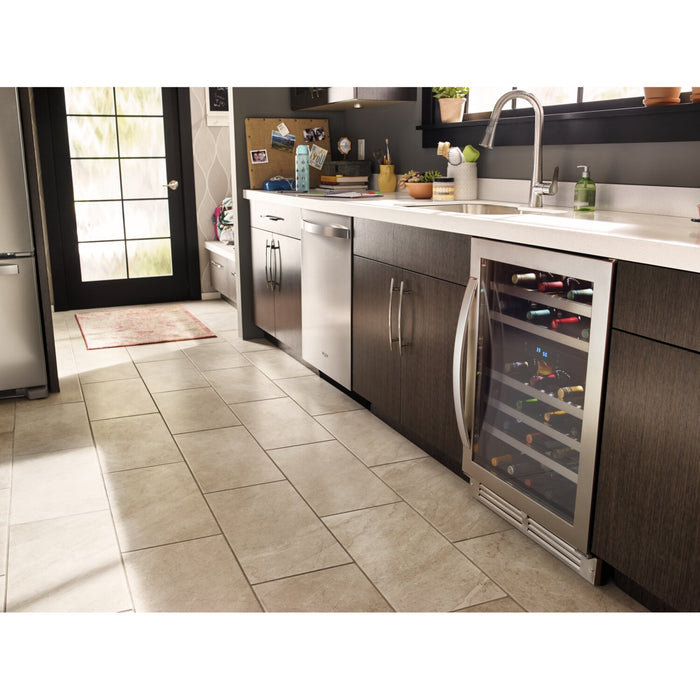 Whirlpool 46-Bottle Under-Counter Wine Cooler - WUW55X24HS
