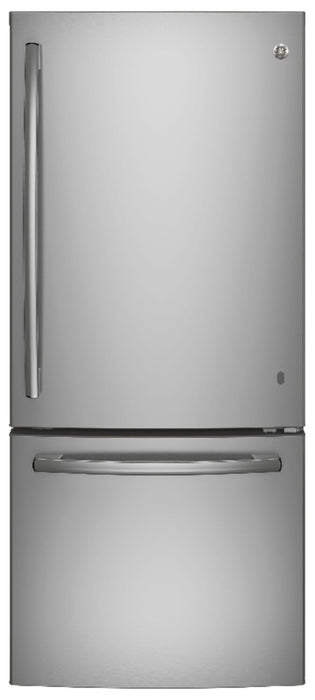 GE 20.9 Cu. Ft. Bottom-Freezer Refrigerator - GDE21DYRKFS