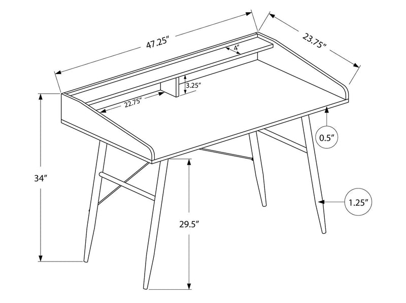 Jeremy Desk - White 