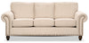 Wynn Chenille Sofa - Linen