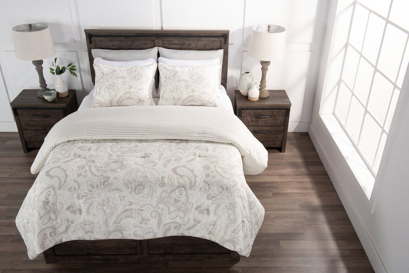 Indie Paisley 3-Piece Full/Queen Comforter Set