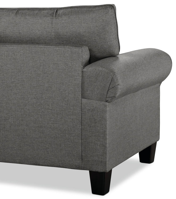 Tula Fabric Sofa - Steel