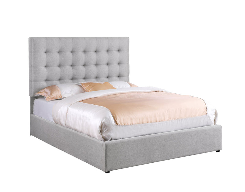 Jace Storage Queen Bed - Taupe