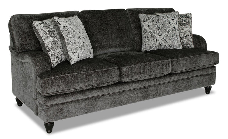 Bellmont Chenille Sofa - Charcoal