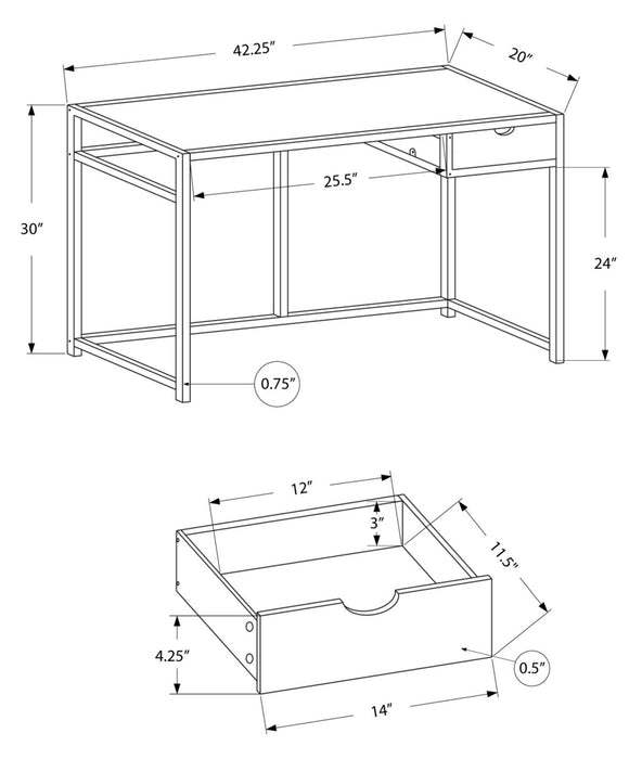 Everly Desk - White
