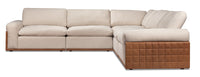 Avalon 5-Piece Sectional - Taupe 