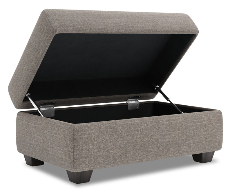 Sofa Lab The Trunk Ottoman - Luna Smoke