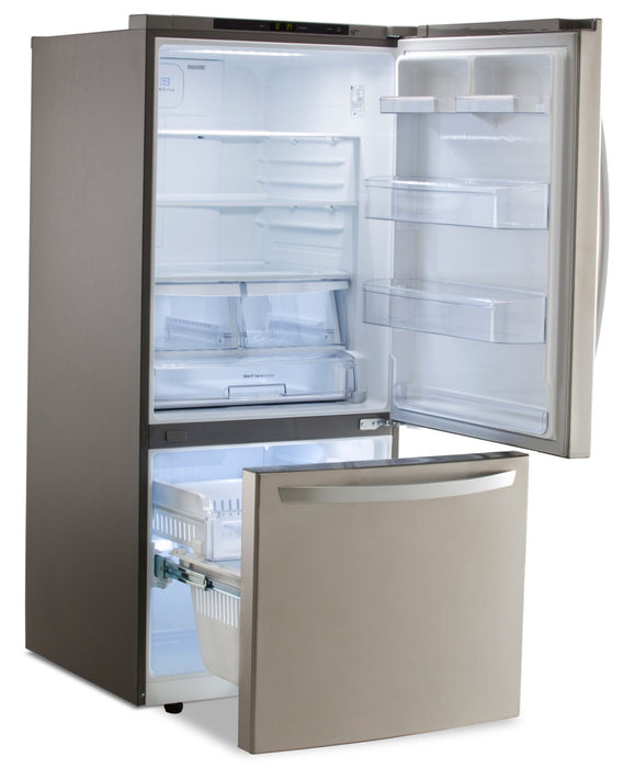 LG 22 Cu. Ft. Bottom-Freezer Refrigerator - LRDNS2200S