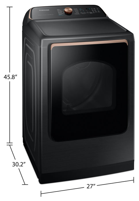 Samsung 7.4 Cu. Ft. Smart Electric Dryer with Pet Care Dry - DVE54CG7550VAC