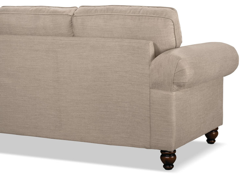 Wynn Chenille Loveseat - Beige