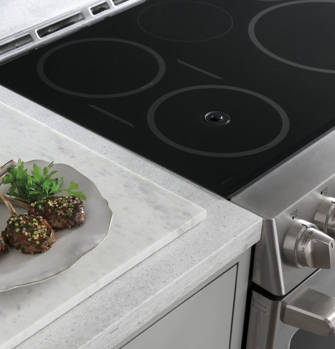 Café 5.7 Cu. Ft. Smart Induction Range with In-Oven Camera - CHS90XP2MS1