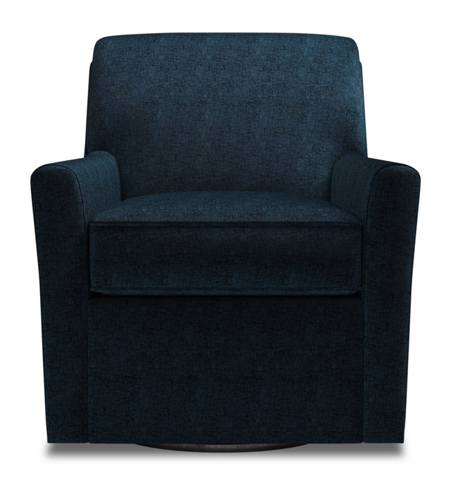 Sofa Lab The Swivel Chair - Luxury Indigo