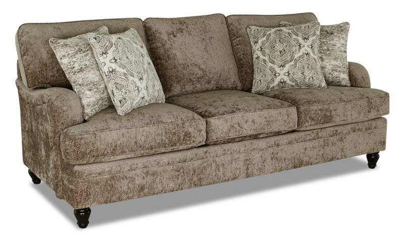 Bellmont Chenille Sofa - Toffee