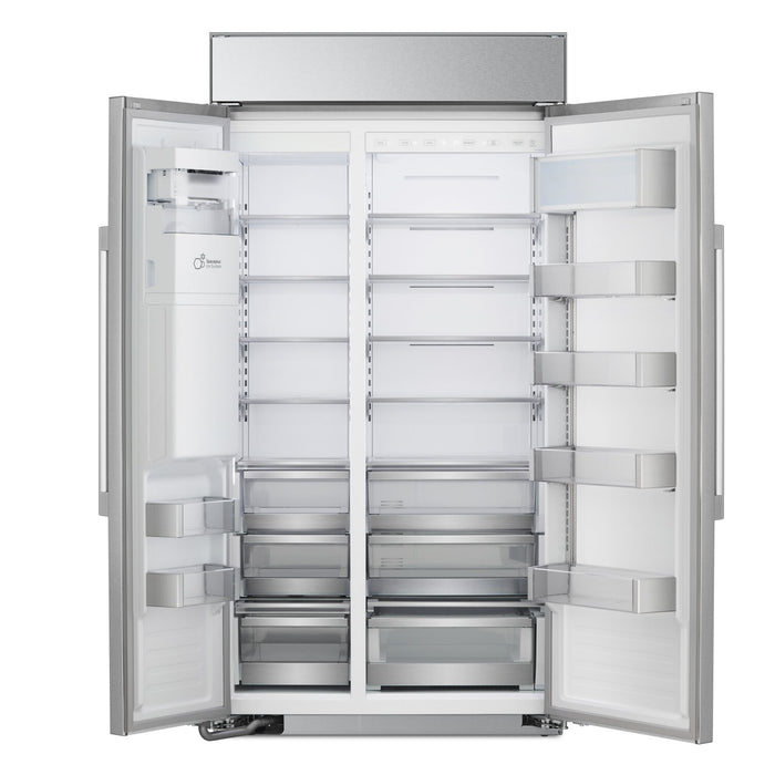 LG STUDIO 25.6 Cu. Ft. Built-In Side-by-Side Refrigerator - SRSXB2622S