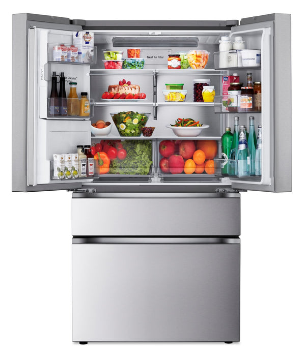 LG 29 Cu. Ft. Smart 4-Door French-Door Refrigerator with Full-Convert Drawer™ - LF29S8330S