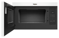 Whirlpool 1.1 Cu. Ft. Flush Over-the-Range Microwave with 900 Watts Cooking - White - YWMMF5930PW 