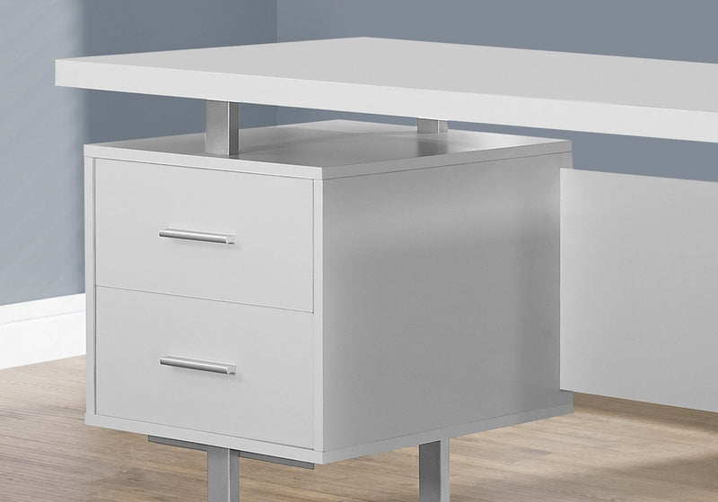 Teagan Reversible Desk - White 