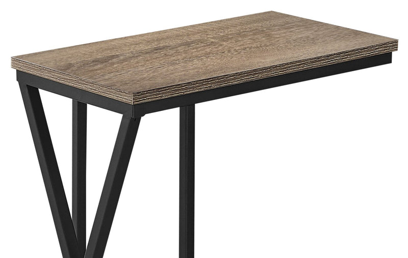 Leila Chairside Table - Taupe 