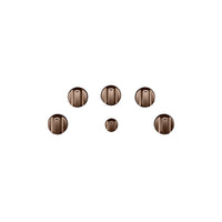 Café Knob Kit in Brushed Copper for Electric Cooktop - CXCE1HKPMCU