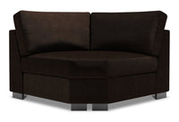Sofa Lab Track Curved Wedge - Luxury Chocolate 