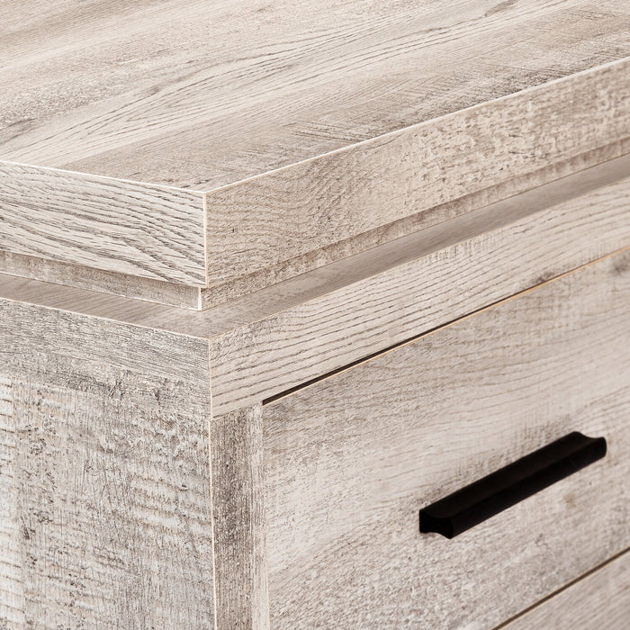 Rickey L-Shaped Corner Desk - Natural 