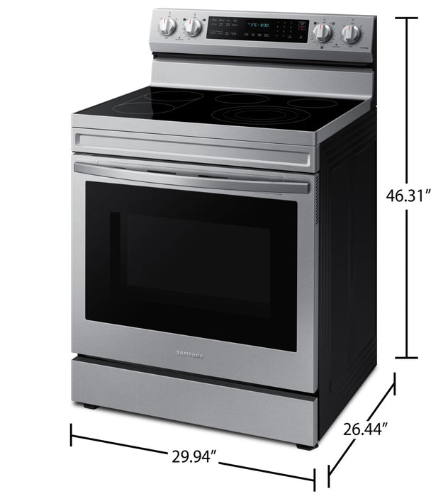 Samsung 6.3 Cu. Ft. Freestanding Electric Range with Wi-Fi - NE63A6711SS/AC
