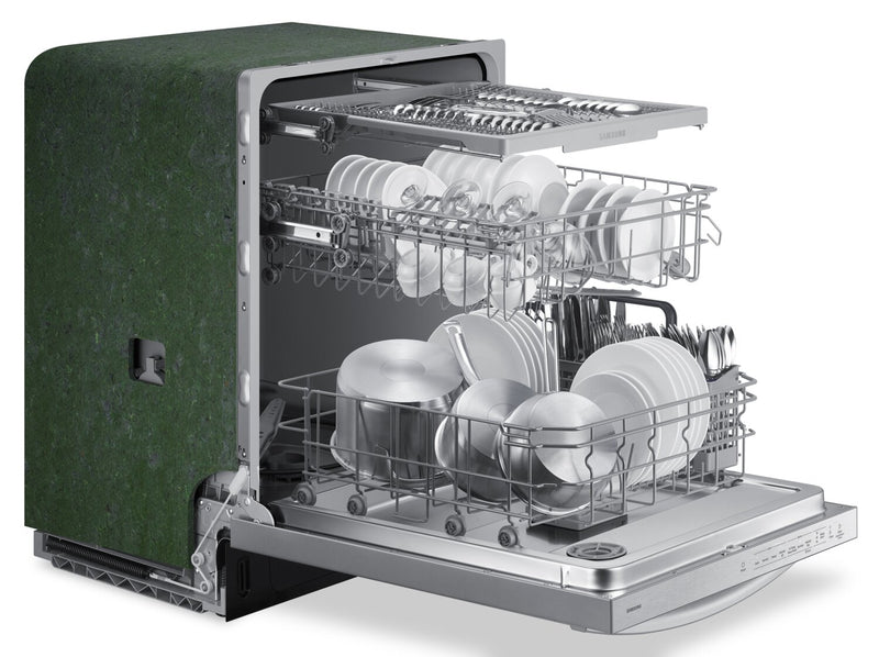 Samsung Top-Control Dishwasher with Third Rack - DW80CG4051SRAA