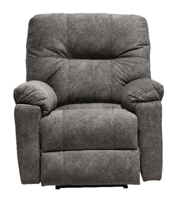 Gybson Polyester Recliner - Grey