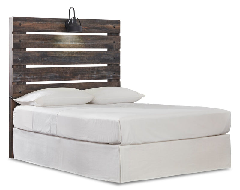 Abby Full Headboard - Brown 