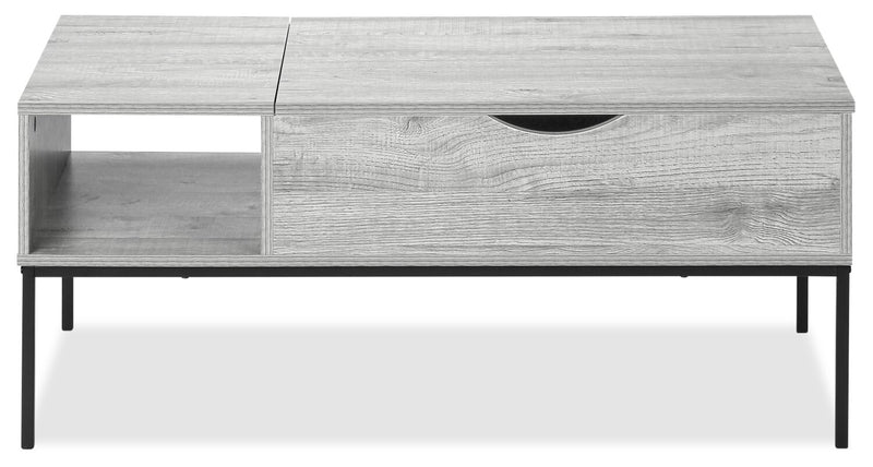 Bence Lift-Top Coffee Table - Grey