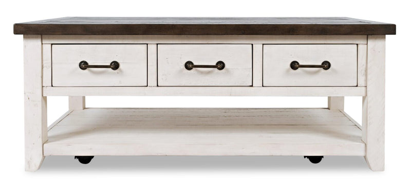 Morgan Coffee Table - White