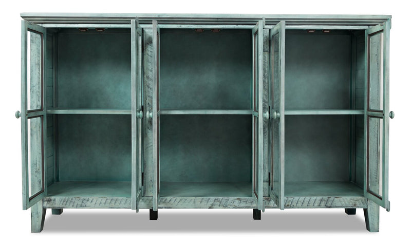 Rocco Large Accent Cabinet - Blue