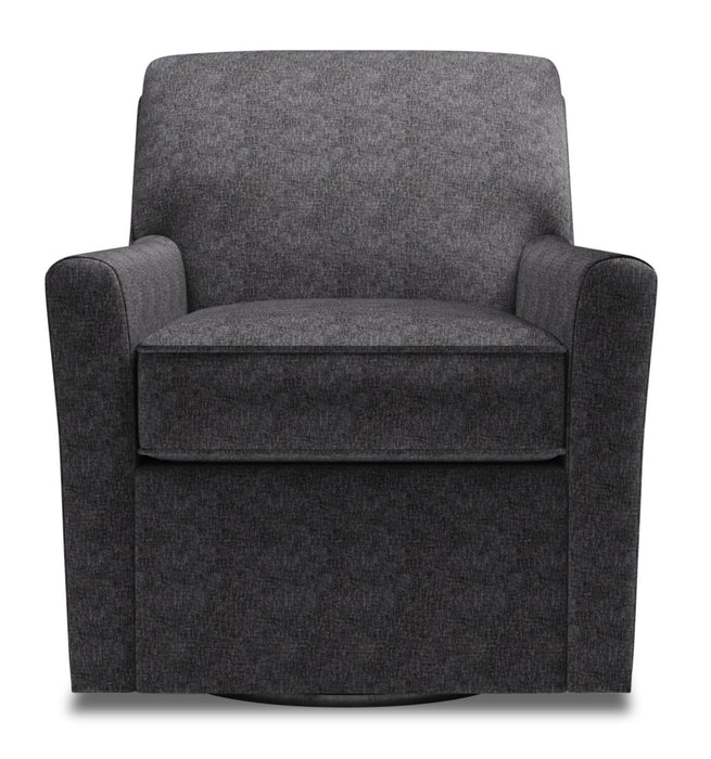 Sofa Lab The Swivel Chair - Luxury Charcoal