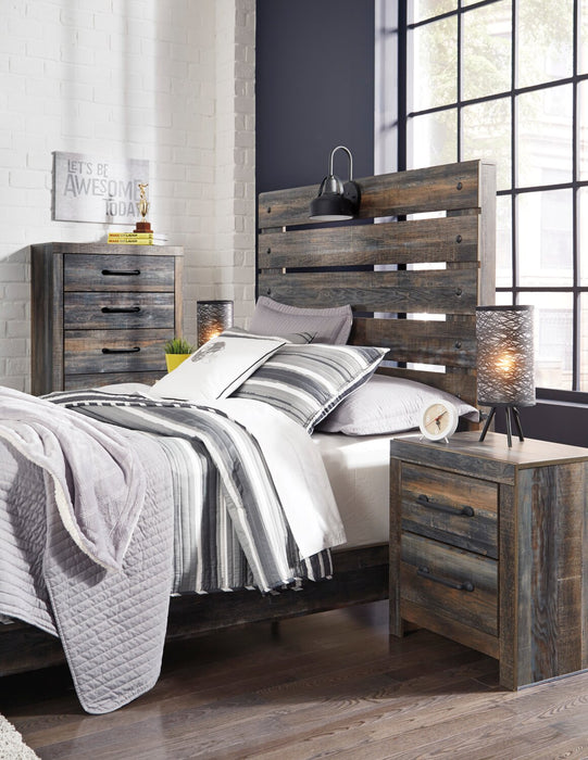 Abby Full Headboard - Brown 
