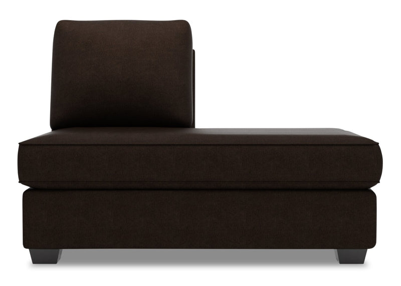 Sofa Lab Roll RAF Chaise Return - Luxury Chocolate